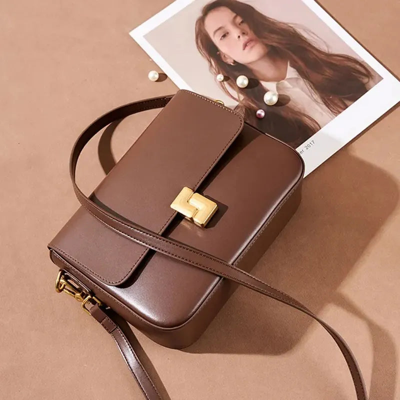 Bolsa Transversal de Couro Prestige