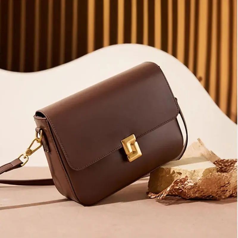 Bolsa Transversal de Couro Prestige