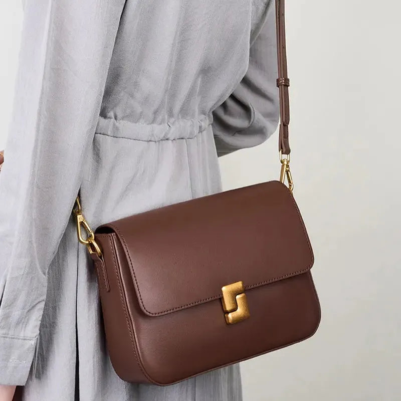 Bolsa Transversal de Couro Prestige