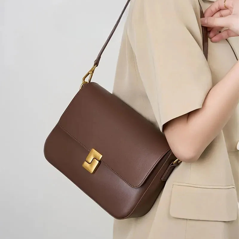 Bolsa Transversal de Couro Prestige