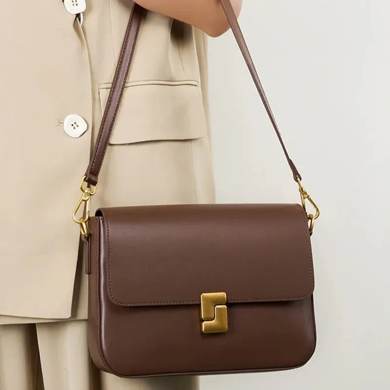 Bolsa Transversal de Couro Prestige