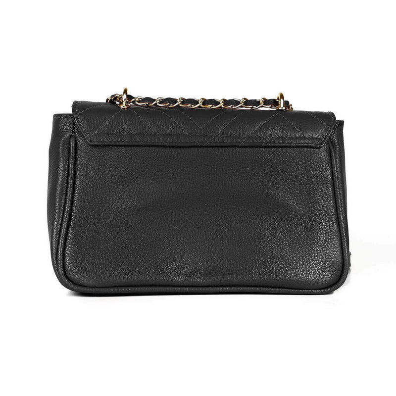Bolsa de couro em Matelassê Camille