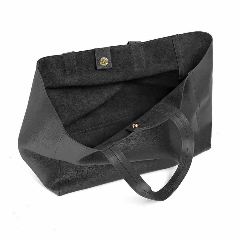 Bolsa Claudia em Couro Legítimo PRETO