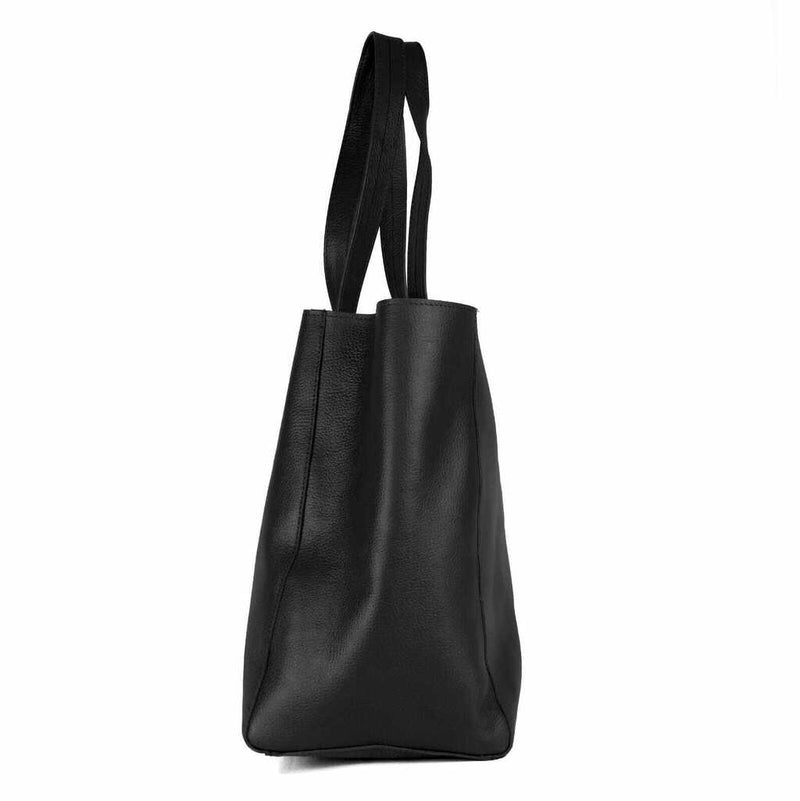 Bolsa Claudia em Couro Legítimo PRETO